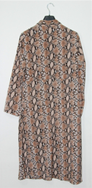 Animal print blouse-XL