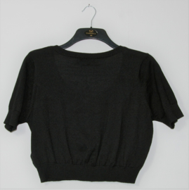 Ladies Fashion zwart vest-XL
