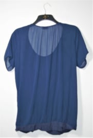 Miss Etam blauw shirt-42