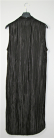 H&M zwarte plissé jurk- 2XL