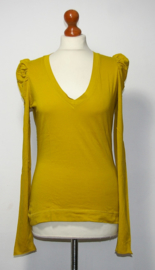 Cora Kemperman geel shirt- M
