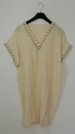 Beige tuniek-M