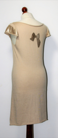 Beige jurk met bolero-36