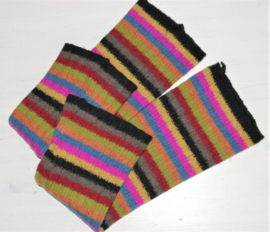 Cora Kemperman kleurrijke armwarmers- M