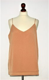 Zalando bruine top-XL