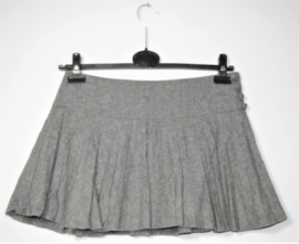 H&M grijze korte rok-36