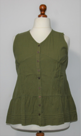 Groene blouse -XL