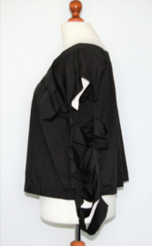 Oakydoky zwarte blouse/tuniek-2