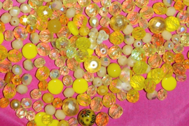 Yellow  and gold treasurebeadbox