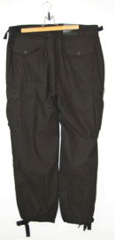 Black zwart cargo broek-XL