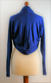 Cora Kemperman blauwe bolero-L