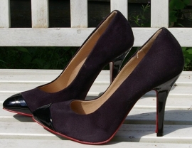 Claudia Ghizzani zwarte high heels-39