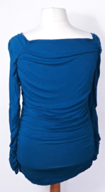 Cora Kemperman blauwe jurk-XL