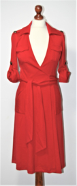 Diane von Furstenberg rode jurk-4