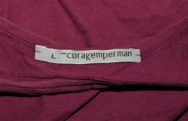 Cora Kemperman paarse tuniek-L
