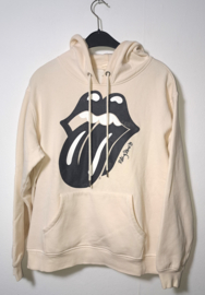 H&M Rolling Stones creme trui-L