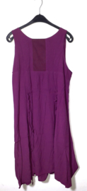 Art paarse jurk-XXXL