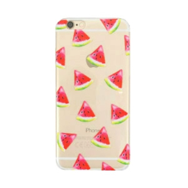 Softcase telefoonhoesje Iphone 6 Plus meloen