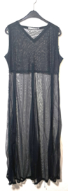 Cora Kemperman zwarte jurk-XL
