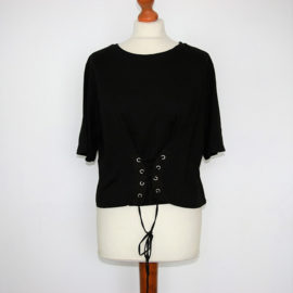 Zara zwart shirt-L