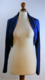 Cora Kemperman blauwe bolero-L