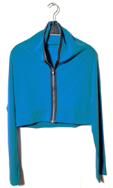 Cora Kemperman blauw vestje-XL