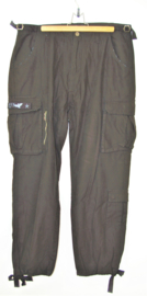 Black zwart cargo broek-XL