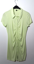 Divided groene jurk-L