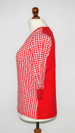 Olsen rood-wit shirt-46