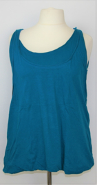 Cora Kemperman blauwe top-XL