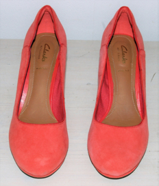 Clarks oranje pumps-40