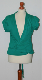 Cora Kemperman groene top- XL