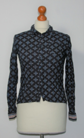 H&M blauwe blouse-XXS