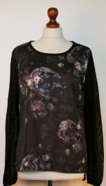 H&M bloemenshirt-M