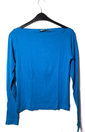 Cora Kemperman blauw shirt-XL
