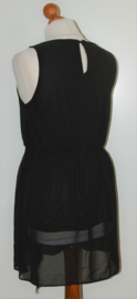 H&M zwarte jurk-36