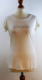 Kookaï wit t shirt-2