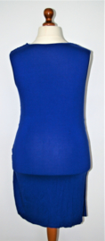 Angelle Milan blauwe jurk-XXL