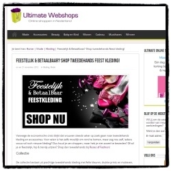 Ultimate webshops artikel