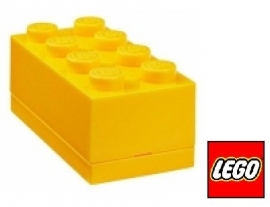 Lego Mini brick XS Geel