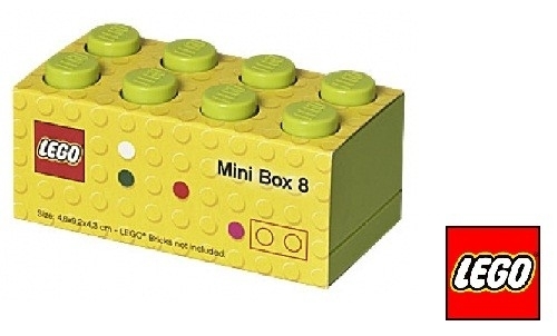 Lego Mini brick XS Lime Groen