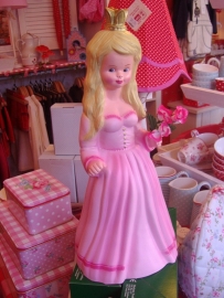 figuurlamp "prinses roze"