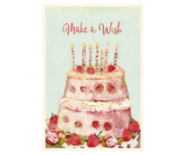 Maileg kaart birthday cake (+enveloppe)