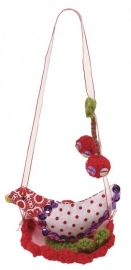 Rice vogel-hanger, rood