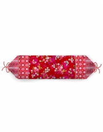 Pip Studio sierkussen neckroll Chinese blossom red