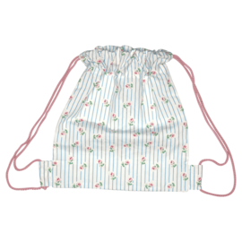 Greengate cotton kids bag Lily petit white