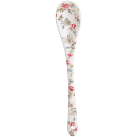 Greengate Stoneware Carly white spoon