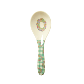 Rice Melamine Salad Spoon in 3 Assorted 'Extraordinary' Prints