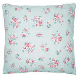 Greengate Cushion cover Sonia pale blue 50x50cm