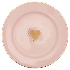 Greengate Stoneware Penny gold small plate